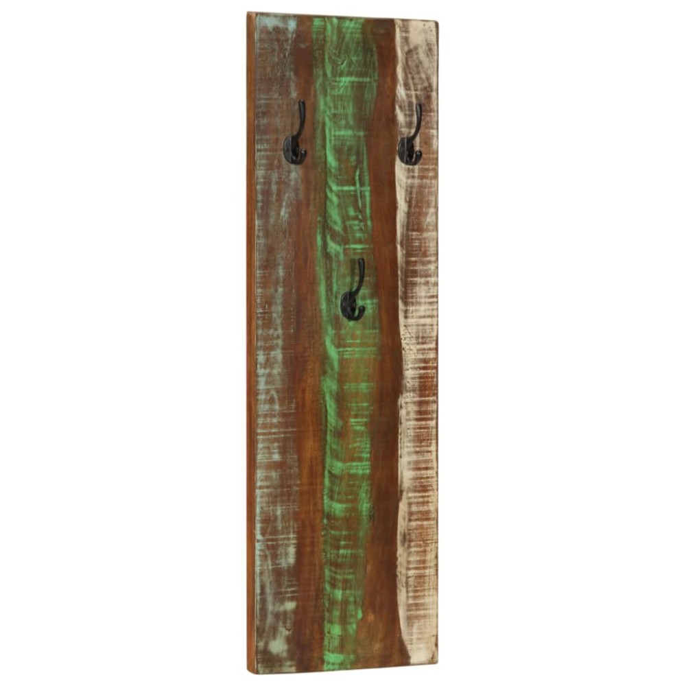 vidaXL Cuier de haine de perete 2 buc. 36x3x110 cm lemn masiv reciclat