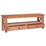 vidaXL Comodă TV, 115x30x40 cm, lemn masiv de mahon vidaXL Comodă TV, 115x30x40 cm, lemn masiv de mahon