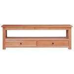 vidaXL Comodă TV, 115x30x40 cm, lemn masiv de mahon vidaXL Comodă TV, 115x30x40 cm, lemn masiv de mahon