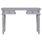 vidaXL Birou, 115x50x78 cm, lemn masiv de mahon