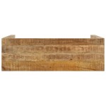 vidaXL Masă consolă, 110x35x76 cm, lemn de mango nefinisat vidaXL Masă consolă, 110x35x76 cm, lemn de mango nefinisat