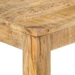 vidaXL Masă consolă, 110x35x76 cm, lemn de mango nefinisat vidaXL Masă consolă, 110x35x76 cm, lemn de mango nefinisat