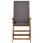 vidaXL Scaun pentru Grădină cu pernă 4 pcs Maro 57 x 71.5 x 104cm vidaXL Scaun pentru Grădină cu pernă 4 pcs Maro 57 x 71.5 x 104cm