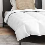 vidaXL Pilotă cu pernă 2 pcs Alb 150 x 200 cm Jos vidaXL Pilotă cu pernă 2 pcs Alb 150 x 200 cm Jos