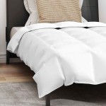 vidaXL Pilotă cu pernă 2 pcs Alb 140 x 220 cm Jos vidaXL Pilotă cu pernă 2 pcs Alb 140 x 220 cm Jos
