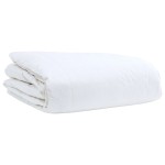 vidaXL Pilotă 2 pcs Alb 135 x 200 cm Jos vidaXL Pilotă 2 pcs Alb 135 x 200 cm Jos