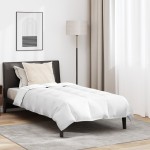 vidaXL Pilotă Altele cu pernă 2 pcs Alb 135 x 200 cm Jos vidaXL Pilotă Altele cu pernă 2 pcs Alb 135 x 200 cm Jos