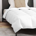 vidaXL Pilotă Altele cu pernă 2 pcs Alb 140 x 220 cm Jos vidaXL Pilotă Altele cu pernă 2 pcs Alb 140 x 220 cm Jos