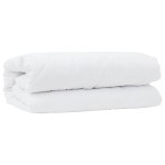 vidaXL Duvet 2 în 1 cu pernă 2 pcs Alb 140 x 200 cm Microfibră vidaXL Duvet 2 în 1 cu pernă 2 pcs Alb 140 x 200 cm Microfibră
