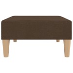 vidaXL Taburet, maro,78x56x32 cm, material textil vidaXL Taburet, maro,78x56x32 cm, material textil