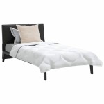 vidaXL Set de Pături cu pernă 2 pcs Alb Microfibră