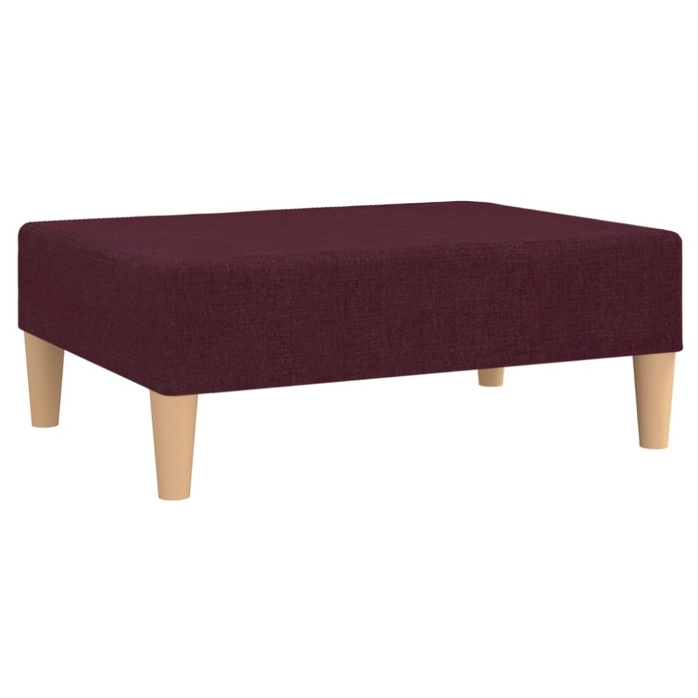 vidaXL Taburet,violet,78x56x32 cm, material textil