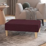 vidaXL Taburet,violet,78x56x32 cm, material textil vidaXL Taburet,violet,78x56x32 cm, material textil