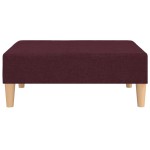 vidaXL Taburet,violet,78x56x32 cm, material textil vidaXL Taburet,violet,78x56x32 cm, material textil