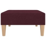 vidaXL Taburet,violet,78x56x32 cm, material textil vidaXL Taburet,violet,78x56x32 cm, material textil