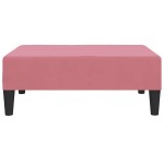 vidaXL Taburet, roz, 78x56x32 cm, catifea vidaXL Taburet, roz, 78x56x32 cm, catifea
