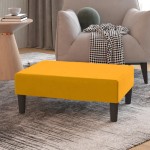 vidaXL Taburet, galben, 78x56x32 cm, catifea vidaXL Taburet, galben, 78x56x32 cm, catifea