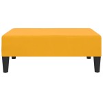 vidaXL Taburet, galben, 78x56x32 cm, catifea vidaXL Taburet, galben, 78x56x32 cm, catifea