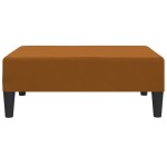 vidaXL Taburet, maro, 78x56x32 cm, catifea vidaXL Taburet, maro, 78x56x32 cm, catifea