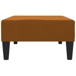 vidaXL Taburet, maro, 78x56x32 cm, catifea vidaXL Taburet, maro, 78x56x32 cm, catifea