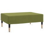 vidaXL Taburet, verde deschis, 78x56x32 cm, catifea vidaXL Taburet, verde deschis, 78x56x32 cm, catifea