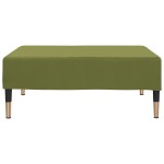 vidaXL Taburet, verde deschis, 78x56x32 cm, catifea vidaXL Taburet, verde deschis, 78x56x32 cm, catifea