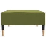 vidaXL Taburet, verde deschis, 78x56x32 cm, catifea vidaXL Taburet, verde deschis, 78x56x32 cm, catifea