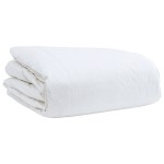 vidaXL Pilotă Altele 3 pcs Alb 200 x 220 cm Jos vidaXL Pilotă Altele 3 pcs Alb 200 x 220 cm Jos