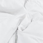 vidaXL Pilotă Altele cu pernă 3 pcs Alb 200 x 220 cm Jos vidaXL Pilotă Altele cu pernă 3 pcs Alb 200 x 220 cm Jos