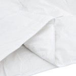 vidaXL Pilotă Altele cu pernă 3 pcs Alb 200 x 220 cm Jos vidaXL Pilotă Altele cu pernă 3 pcs Alb 200 x 220 cm Jos