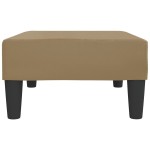 vidaXL Taburet, cappuccino, 78x56x32 cm, piele ecologică vidaXL Taburet, cappuccino, 78x56x32 cm, piele ecologică