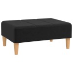 vidaXL Taburet, negru, 78x56x32 cm, material textil vidaXL Taburet, negru, 78x56x32 cm, material textil