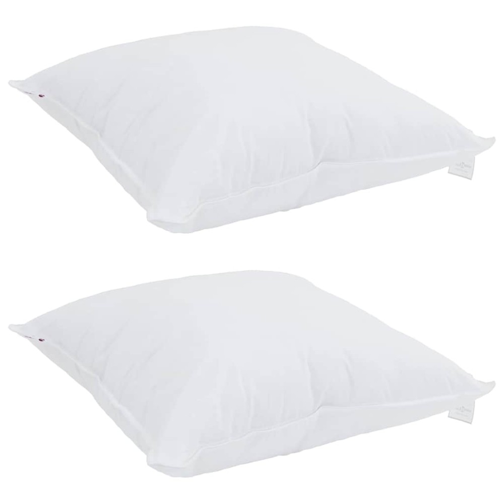 vidaXL Duvet pentru toate sezoanele cu pernă 3 pcs Alb Microfibră