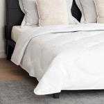 vidaXL Duvet pentru toate sezoanele 3 pcs Alb 200 x 220 cm Microfibră vidaXL Duvet pentru toate sezoanele 3 pcs Alb 200 x 220 cm Microfibră