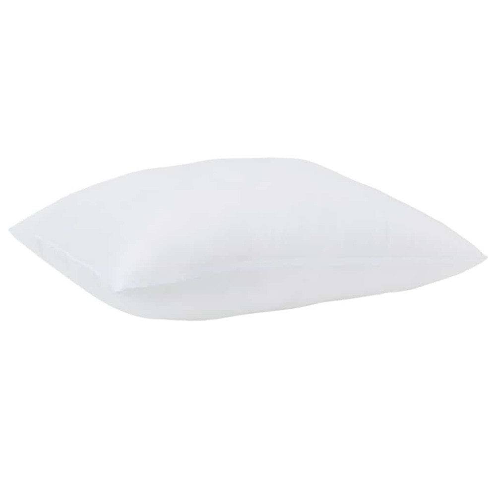 vidaXL Pilotă cu pernă 3 pcs Alb 200 x 200 cm Microfibră