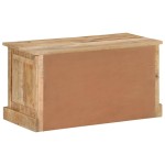 vidaXL Bancă de depozitare pantofi, 85x40x45 cm, lemn masiv de mango vidaXL Bancă de depozitare pantofi, 85x40x45 cm, lemn masiv de mango