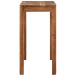 vidaXL Masă bar, 110x55x106 cm, lemn masiv acacia cu finisaj tip miere