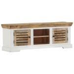 vidaXL Comodă TV, 110x30x40 cm, lemn masiv de mango vidaXL Comodă TV, 110x30x40 cm, lemn masiv de mango