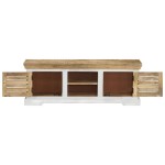 vidaXL Comodă TV, 110x30x40 cm, lemn masiv de mango vidaXL Comodă TV, 110x30x40 cm, lemn masiv de mango