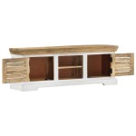 vidaXL Comodă TV, 110x30x40 cm, lemn masiv de mango vidaXL Comodă TV, 110x30x40 cm, lemn masiv de mango
