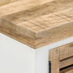 vidaXL Comodă TV, 110x30x40 cm, lemn masiv de mango vidaXL Comodă TV, 110x30x40 cm, lemn masiv de mango
