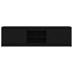 vidaXL Unități TV 2 pcs Negru 180 x 34 x 50 cm Lemn compozit