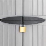 vidaXL Dulap din plastic, 68x39x171,5 cm