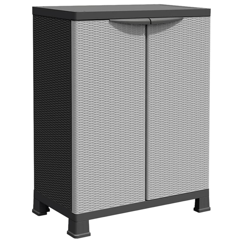 vidaXL Dulap, 68x39x92 cm, design de ratan