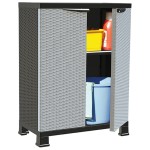 vidaXL Dulap, 68x39x92 cm, design de ratan vidaXL Dulap, 68x39x92 cm, design de ratan