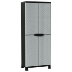 vidaXL Dulap, 68x39x171,5 cm, design de ratan