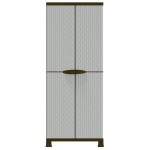 vidaXL Dulap, 68x39x171,5 cm, design de ratan
