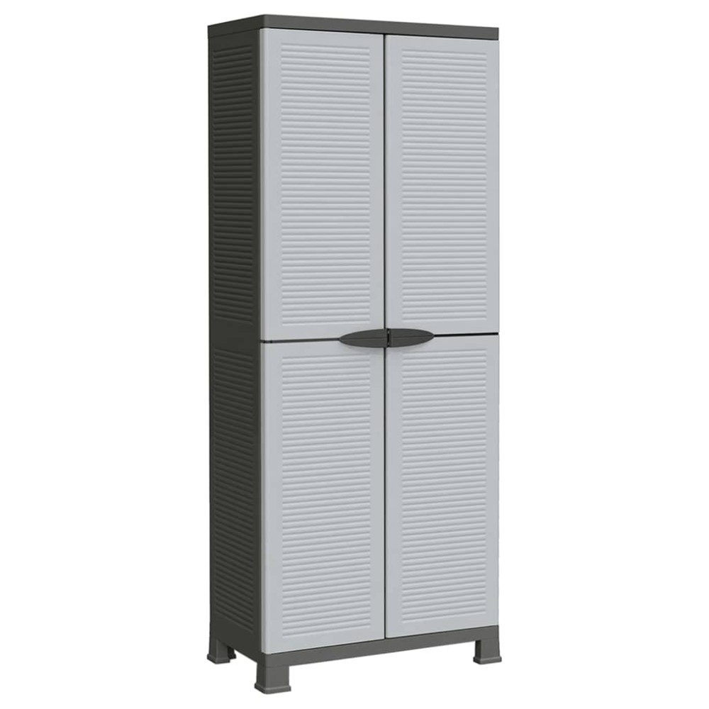 vidaXL Dulap, 68x39x171,5 cm, plastic
