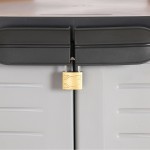 vidaXL Dulap, 65x45x97 cm, plastic