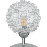 vidaXL Plafonieră cu abajururi din plasă de sârmă, 5 becuri LED G9 vidaXL Plafonieră cu abajururi din plasă de sârmă, 5 becuri LED G9
